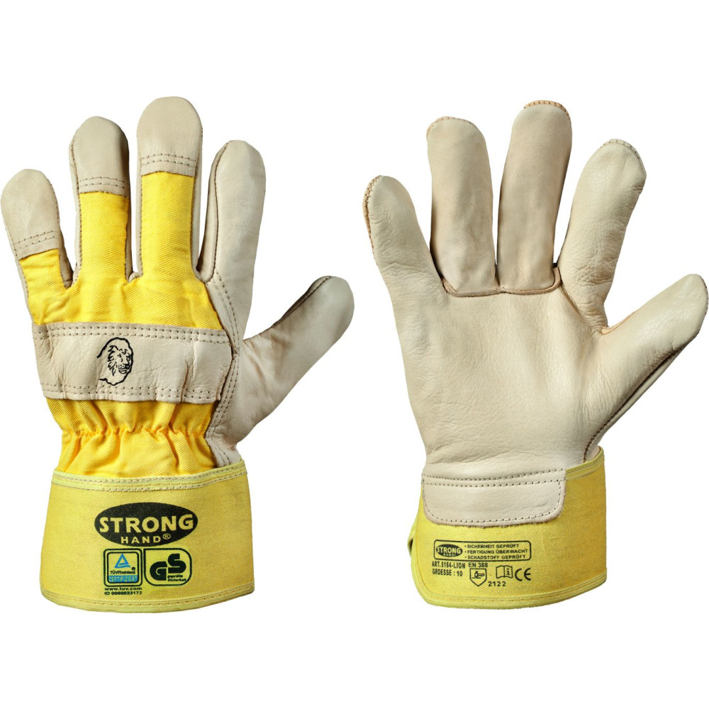 LION STRONGHAND® HANDSCHUHE 0164 Leder Handschuhe