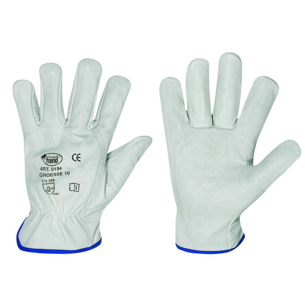 SILVERSTONE STRONGHAND® HANDSCHUHE 0290 Leder Handschuhe 10 H