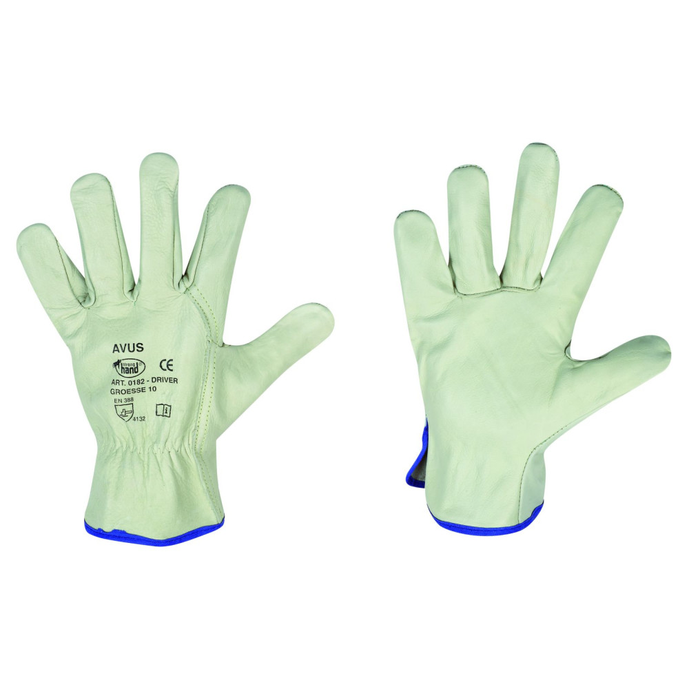 AVUS STRONGHAND® HANDSCHUHE 0292 Leder Handschuhe 10 H