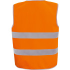 Vizwell Kinder Warnschutzweste Orange VWEN01C gelb L