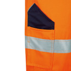 Vizwell Warnschutz-Kontrast-Bundhose VWTC113 orange 2