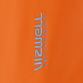 Vizwell Kontrast-SoftshelljackeOrange VW177