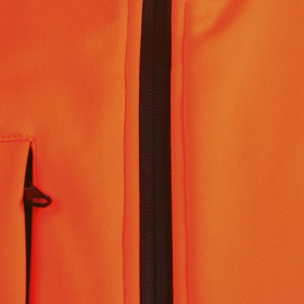 Vizwell Warnschutz-Softshelljacke VW176 orange M