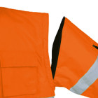 Vizwell Warnschutz-Kontrast-Pilotenjacke 2 in 1 VW60B orange L