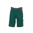 Planam Visline Shorts PL2470 grün/orange/schiefer XS
