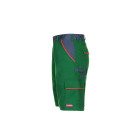 Planam Visline Shorts PL2470 grün/orange/schiefer S