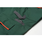 Planam Visline Shorts PL2470 grün/orange/schiefer S