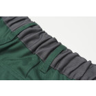 Planam Visline Shorts PL2470 grün/orange/schiefer L
