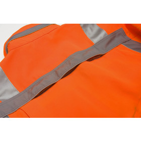 Planam Plaline Warnschutz Blouson PL5600 orange/zink 44