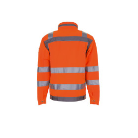 Planam Plaline Warnschutz Blouson PL5600 orange/zink 50