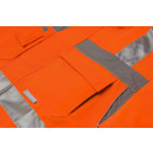 Planam Plaline Warnschutz Blouson PL5600 orange/zink 62