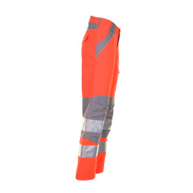 Planam Plaline Warnschutz Bundhose PL5610 orange/zink 26