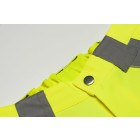Planam Plaline Warnschutz Bundhose PL5610 gelb/zink 28