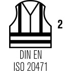 Planam Plaline Warnschutz Bundhose PL5610 gelb/zink 28