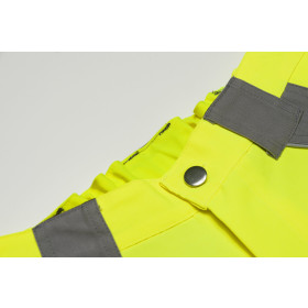 Planam Plaline Warnschutz Bundhose PL5610 gelb/zink 50