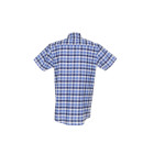 Planam Hemden Countryhemd 1/4 Arm PL0485 blau kariert 37/38