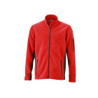 James & Nicholson Mens Workwear Fleece Jacket JN842