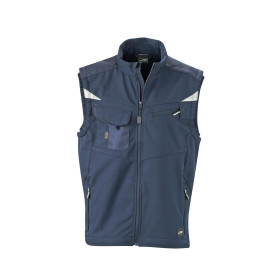 James & Nicholson Workwear Softshell Vest JN845