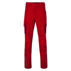 James & Nicholson Workwear Pants-Level 2 JN847 62 weiß/blau