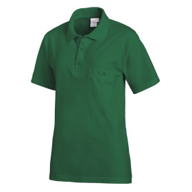 LEIBER Unisex Polo-Shirt 1/2 Arm LE08/241 bottle green S