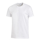 LEIBER Unisex T-Shirt 1/2 Arm LE08/2447 weiss M