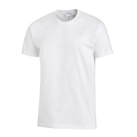 LEIBER Unisex T-Shirt 1/2 Arm LE08/2447 weiss 3XL