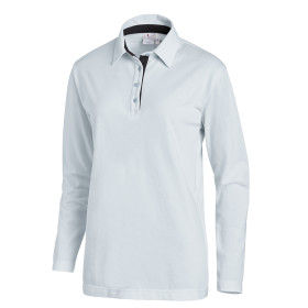 LEIBER Unisex Polo-Shirt 1/1 Arm LE08/2638 silbergrau/grau L